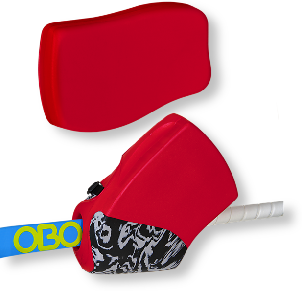 OBO Robo Handschutz links Rot junior – Ansicht 1