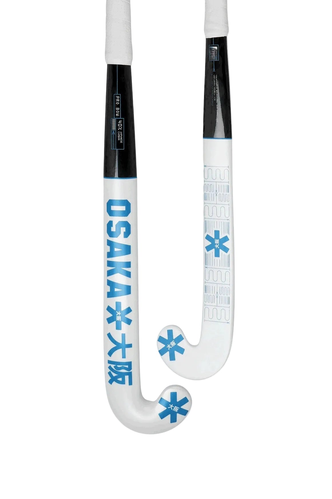 Osaka Pro Bow 40 | Elektrisches Feldhockeyschläger – Ansicht 1