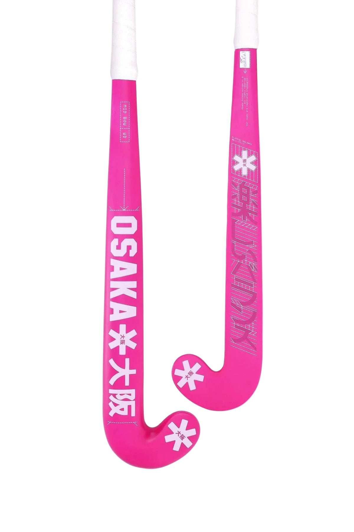 Osaka mid bow Wd Feldhockeyschläger – Ansicht 1