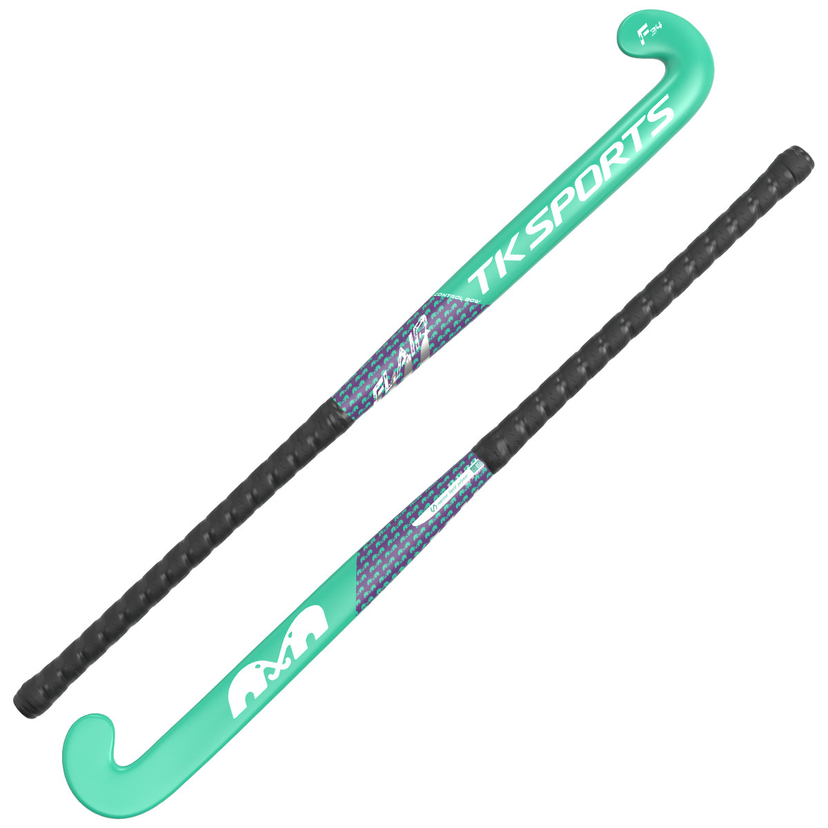 TK Flair Junior Control Bow Feldhockeyschläger – Ansicht 2