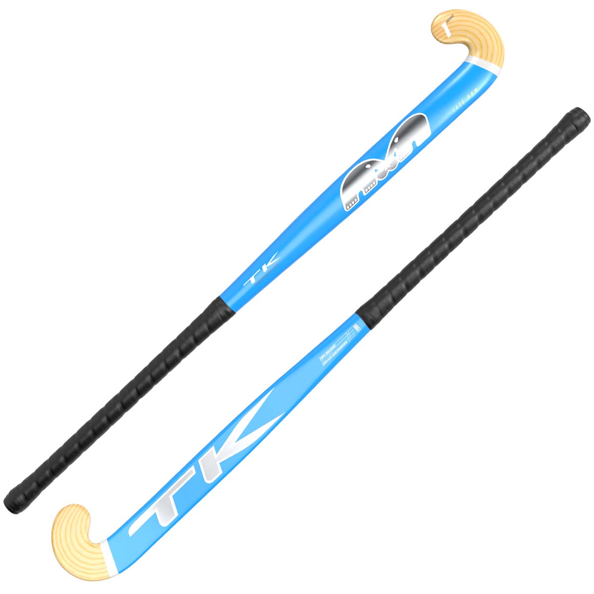 TK1 Indoor Wood Late Bow Hallenhockeyschläger – Ansicht 2