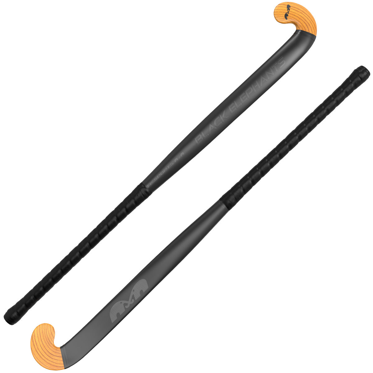 TK Black Elephants Indoor Wood Hallenhockeyschläger – Ansicht 2