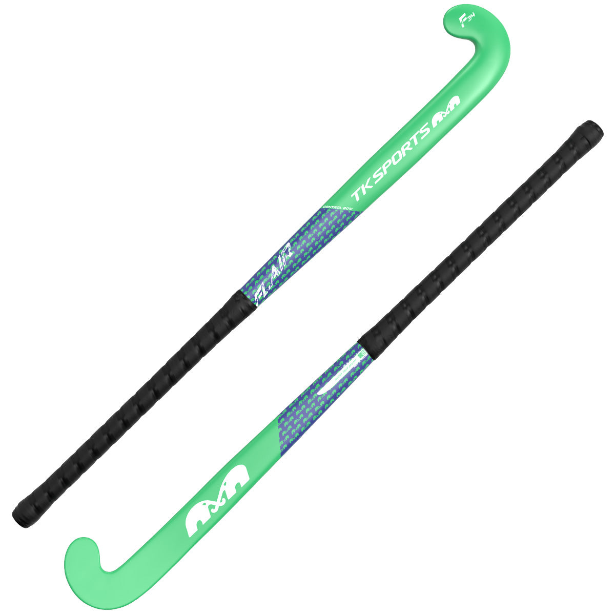 TK Flair Junior Indoor Control Bow Hallenhockeyschläger – Ansicht 2