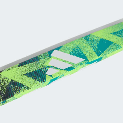 Adidas Chaosfury. 7 Junior Pure Teal Lucid Lemon Feldhockeyschläger – Ansicht 3