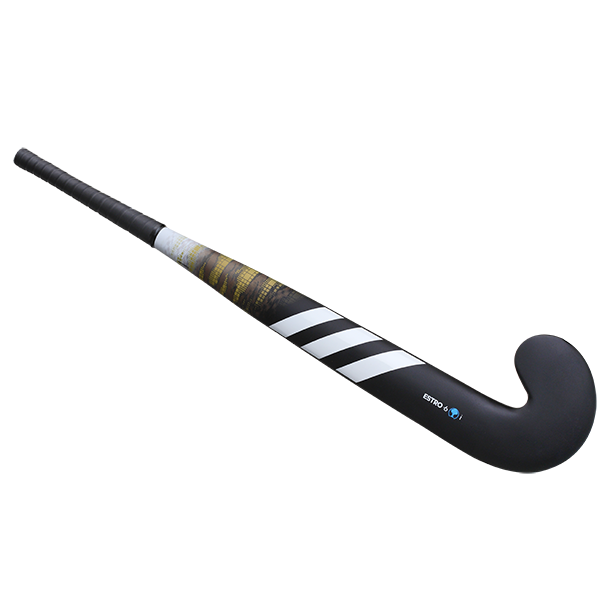 Adidas Estro Wood Black Gold Junior Indoor Hallenhockeyschläger – Ansicht 1