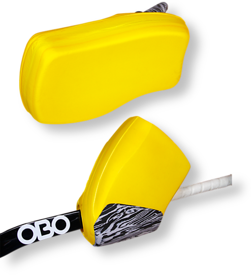 OBO Robo Handschutz Hi Rebound links Schwarz + – Ansicht 1