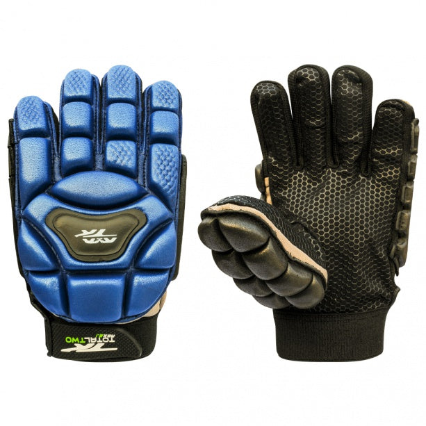 TK AGX Hallenhandschuh Blau (links) – Ansicht 1